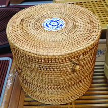 고급 수제 보이차 보관통 7편용-차통 케이스/대익차 대리점