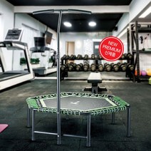 [리뷰이벤트] 다이노샵 프리미엄 스포츠 트램펄린 GS 안전인증 최대하중 120kg 트램폴린커버 그린 오렌지, 트램폴린-오렌지