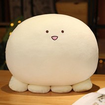경단인형 경단대가족 쿠션 인형 바디필로우 모찌 만두 애착 문어 귀여운 잠자는 심장 선물 베개, 60cm, 연노랑