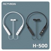 [이에스몰]블루투스 헤드셋 H500 넥밴드-1124EA, [ES] 블랙