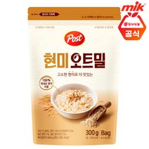 MIK 동서 포스트 현미 오트밀 300g, 단일옵션