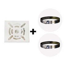 AJN-12 CCTV 폴대 밴드형 브라켓 +형 밴드10CM set