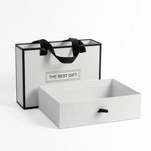 아트박스/위드마켓 더베스트 선물상자 기프트백(화이트), 상세 참조