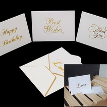 감사 카드 엽서 9.5X7CM LOVE 돌잔치카드 감사안내장, THANK YOU