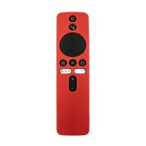 실리콘 원격 제어 케이스 샤오미 미 박스 S/4X 미 원격 TV 스틱 커버 부드러운 일반 원격 제어 보호기, 03 Red