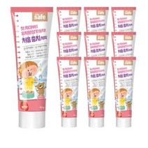 키즈세이프 어린이 치약 딸기향, 70g, 20개