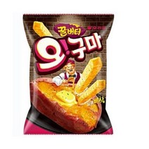 오리온 꿀버터 오 구마, 74g, 4개