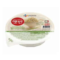 햇반 발아현미밥 210g 잡곡밥, 3개