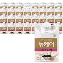 뉴케어 고소한 검은깨 200ml X 30팩 식사대용음식 부드러운음식 간편식, 뉴케어 고소한 검은깨 200ml30팩