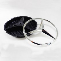 벤츠 그릴 엠블럼 원형 스타 신형 구형 E200 E300 C200 C250, 구형 블랙
