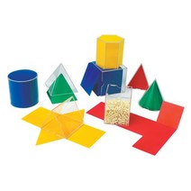 디엘엠 (EDU 0921) 입체도형의 전개도 모형 다면체의 비교 세트, 상세페이지 참조