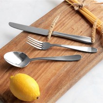 식당 숙소 리조트 실버 스테인리스 양식기 숟가락 답례품 예단 부부 식당용, 1-3헤라나이프, 상세페이지참조