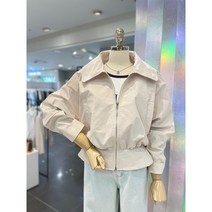 ab.f.z@ 쇼트 셔링집업 점퍼 (AEY5HU35G)