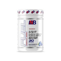 126040 NutritionBizz BCAA 분말 BCAA 아미노산 5그램 근육 형성 회복 및 지구력을 위한 운동 후 회복 음료 30인분(오렌지 망고), 파란 산딸기