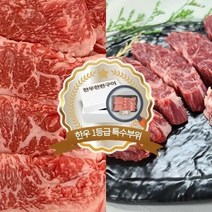 팜쿡 [팜쿡] 한우1등급 특수부위 한판구이(업진살+제비추리) 600g, 1개