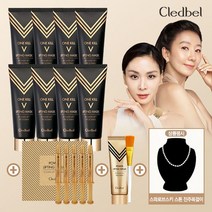 끌레드벨 끌레드벨 리프팅 마스크 70mlX8개+주사기세럼 6mlX5개+대용량세럼 90ml+브러쉬+(상품평시)스와로브스키 진주 목걸이, 상세 설명 참조, 단일옵션