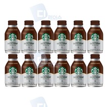스타벅스 더블샷 에스프레소 크림 275ml 12캔 캔커피 뚱캔 ESPRESSO COFFICE, 0, 12개