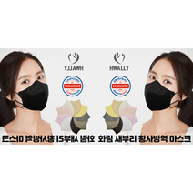 강호상회 화림 KF94 새부리형 컬러마스크 50매 더마테스트인증, v선택해주세요v, 노랑색1매