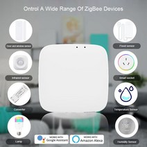 멀티 모드 메쉬 허브 ZigBee 스마트 게이트웨이 허브 홈 브리징 라이프 앱 무선 유선 알렉사 구글, 01 Wired Gateway