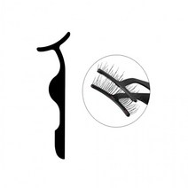 자석클립 마그네틱 속눈썹 애플리케이터 메이크업 눈, 블랙 GD07560