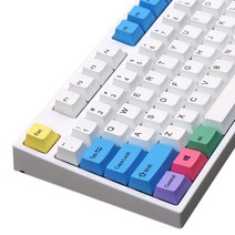 사오파오 분필 키보드 키캡 PBT 체리 염료승화 Win/Mac, 141키