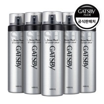 갸스비 셋앤킵 슈퍼하드 헤어 스프레이, 5개, 180g