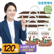 [천호엔케어] 하루활력 진녹용홍삼 70ml 30팩 4박스/천호식품 녹용즙 홍삼음료, 상세 설명 참조