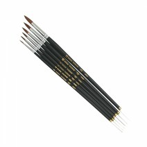 화홍 수채화붓 No.782(R) 6본조 Set