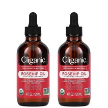 Cliganic 클리가닉 100% 천연 성분 로즈힙 오일 120ml x2병