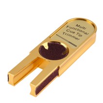 다기능 u 모양 당구 풀 큐 팁 트리머 미니 합금 벽돌 궁극적 인 팁 도구 당구 도구 액세서리 bilhar