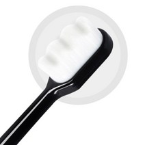 핑크돼지 초미세모 극세사 만모칫솔, 화이트 10개