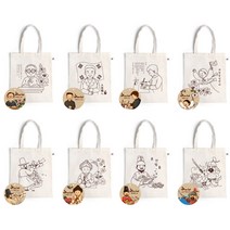 위인에코백그리기세트 DIY에코백 셀프에코백꾸미기, 신사임당