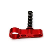 로드 자전거 카본 프레임 픽시 mtb 디스크 접이식 힌지 레버용 aceoffix 1 pcs brompton 액세서리용 초경량 알루미늄 7075, 빨간색