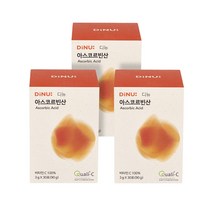 디뉴 대한뉴팜 아스코르빈산 영국산 비타민C 3000mg x 30포 3박스, 단품, 단품