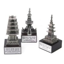 박씨상방 석가탑/다보탑/정림사지 5층석탑문화재재현품/외국인, 정림사지5층석탑