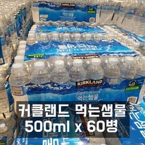 커클랜드 먹는샘물 500ml 미니패트 코스트코 생수