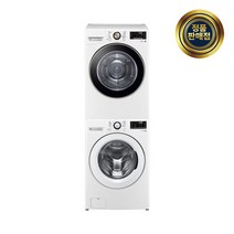 LG 트롬 세탁기건조기세트 F19WDWP-8TL (F19WDWP+RH18WTLN)