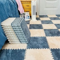 퍼즐매트 조립매트 베란다 거실 놀이방 유아 안전매트 층간소음감소 조립식카페트, 그레이