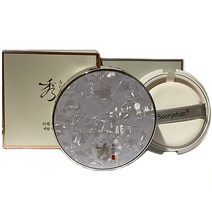 수려한 비책자단 메탈쿠션 기획 (본품15g+리필15g) (SPF50+ PA+++), 1개, 17호