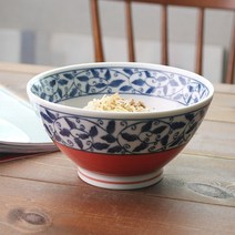 다온아토 시원한 면요리와 어울리는 감성 도자기 면기, 1p, 68_바이컬러 우동면기 [오렌지]