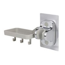 일월전빵 초강력 무타공 샤워기거치대 각도조절 샤워기 거치대 샤워기헤드 거치대 샤워기 걸이 비누받침 수건걸이, 1개