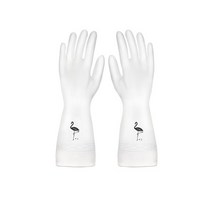 축구 골키퍼 장갑 1 쌍 고무 장갑 주방 접시 세척 청소 장갑 가정용 내구성 방수 식기 세척 집안일 라텍스 장갑, m, 플라밍고