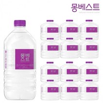 몽베스트 생수 1L x 12개, 상세페이지 참조