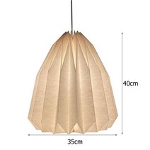 램프 덮개 전등 커버 북유럽 종이 갓 접기 랜턴 그늘 Foldable, 01 Lantern Shade 01