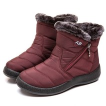 스노우부츠 겨울 여성 방수 신발 여성 캐주얼 경량 발목 방한 방한 부츠