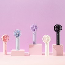 블루필 미니 휴대용 손선풍기 미니헤드 팬 프로 MINIHEAD FAN PRO, 스노우화이트