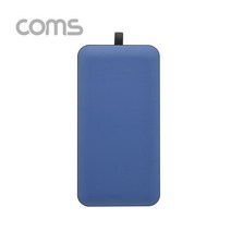 그린몰 Coms G POWER 보조배터리 10000mAh 일반충전 Blue C타 가성비 아이템