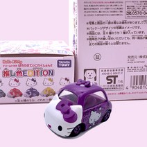 캐릭터드라이버커버 헬로우 HELLOKITTY 케이티 캣 합금 미니 자동차 모형 장난감 애니메이션 큐트 4693226982, 클래식 타입 보라색