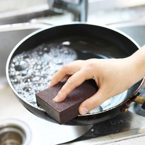 매직 수세미 10개세트 탄냄비 찌든때 스펀지 주방용품, 매직수세미10p