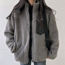 하이제시카 / 갓성비템 뽀글이집업 도톰플리스 덤블 포켓 집업